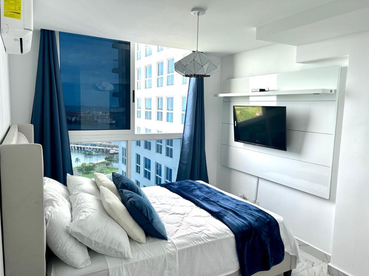 Moderno Apartamento En Avenida Balboa Ciudad de Panamá Exterior foto