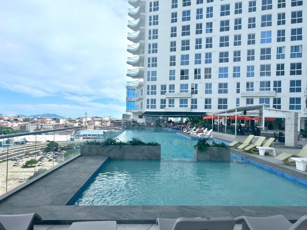 Moderno Apartamento En Avenida Balboa Ciudad de Panamá Exterior foto