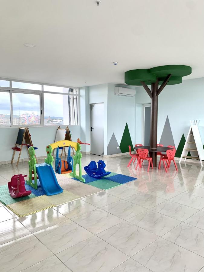 Moderno Apartamento En Avenida Balboa Ciudad de Panamá Exterior foto
