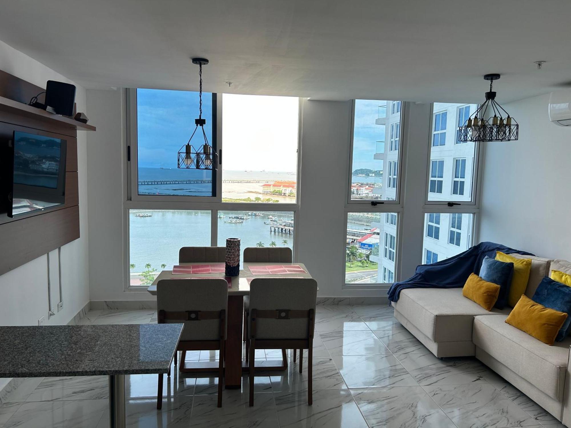 Moderno Apartamento En Avenida Balboa Ciudad de Panamá Exterior foto