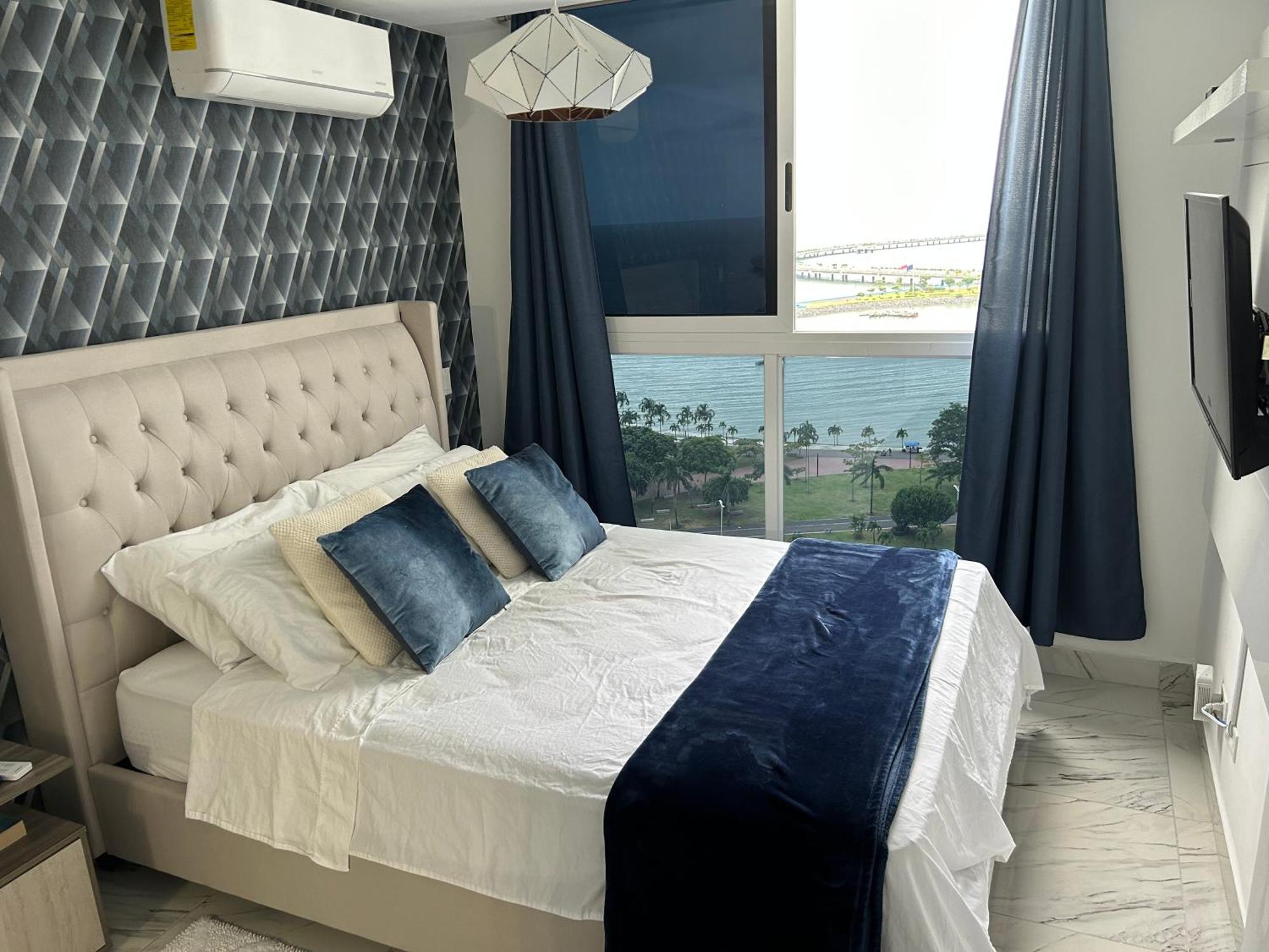 Moderno Apartamento En Avenida Balboa Ciudad de Panamá Exterior foto